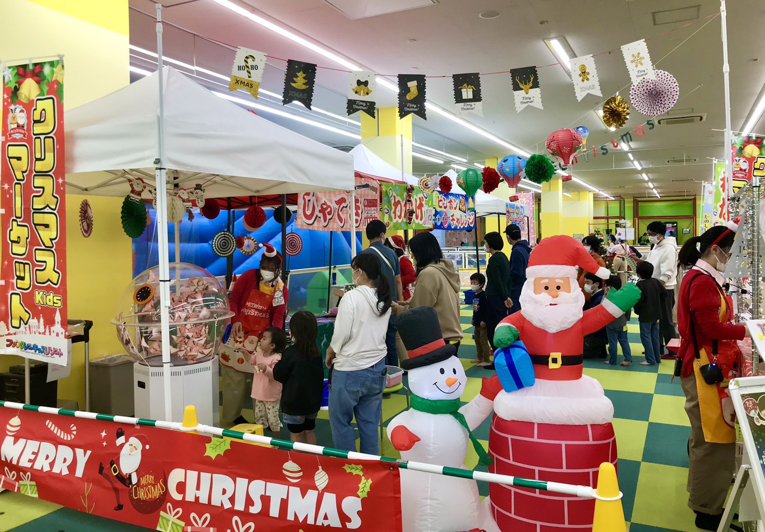 クリスマスマーケット ファンタジーキッズリゾート印西 千葉県