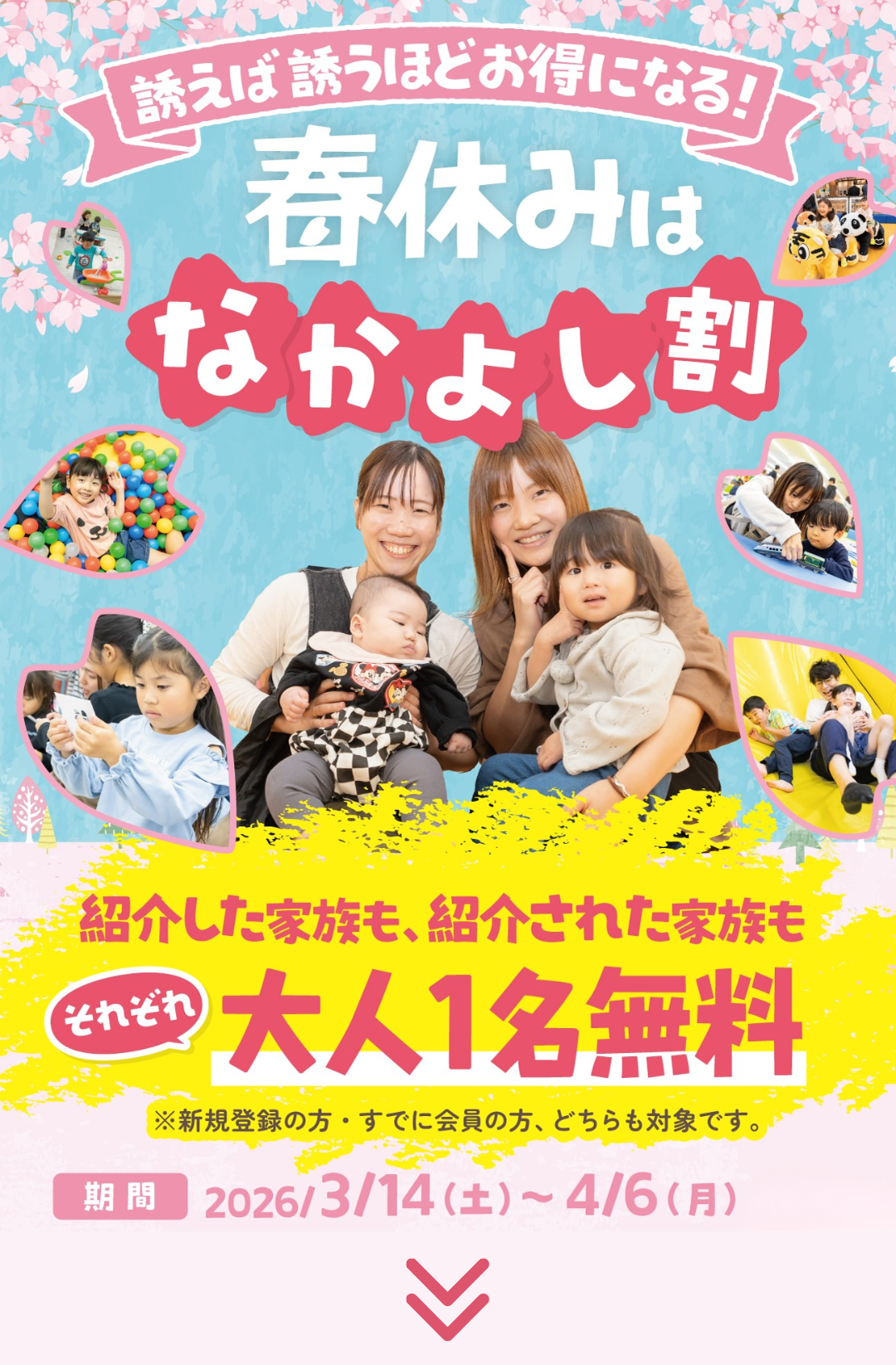 春のなかよし割