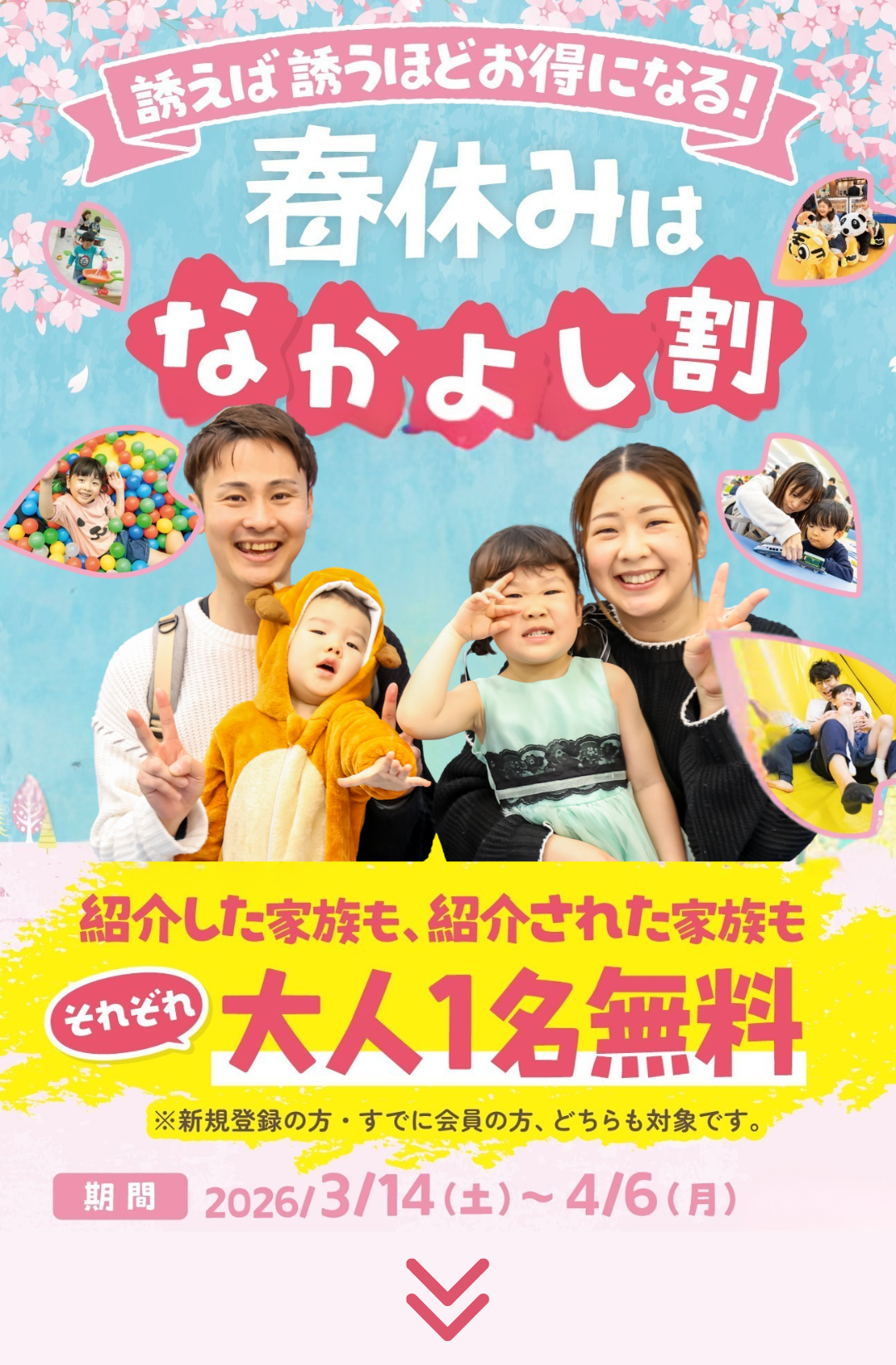 春のなかよし割