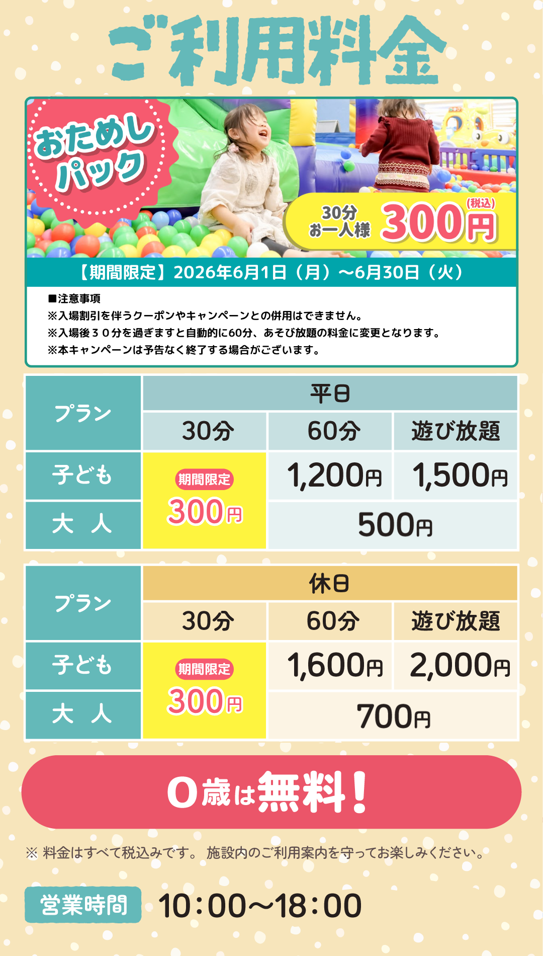 ご利用料金